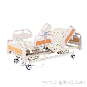 Three function electric nursing bed